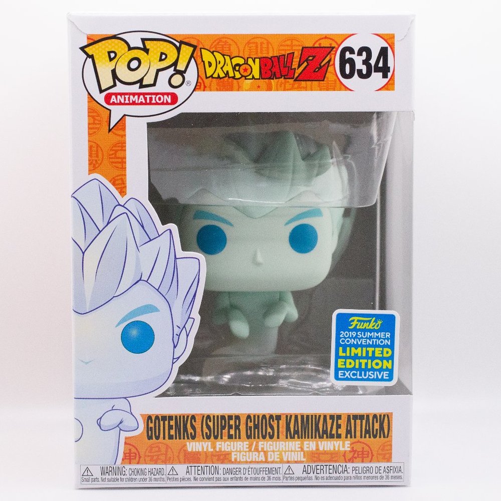 Funko Pop! Vinyl Dragon Ball Z Gotenks Super Kamikaze Ghost Attack #634 SDCC EXC